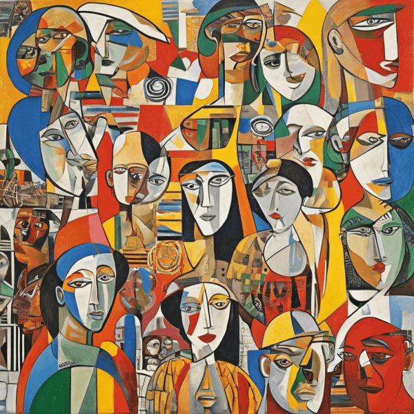 Pablo Picasso e Georges Braque: Pioneiros do Movimento Cubista | Céu ...
