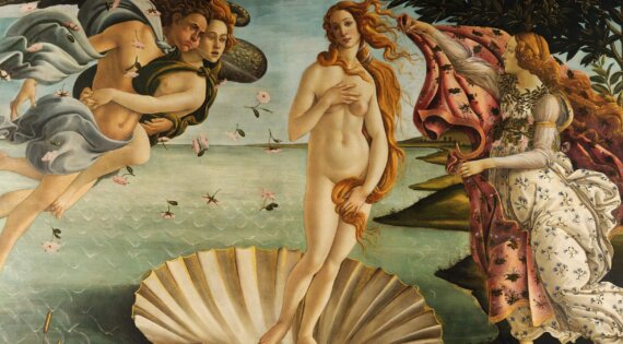 ‘Nascimento de Vênus’, da mitologia à obra-prima